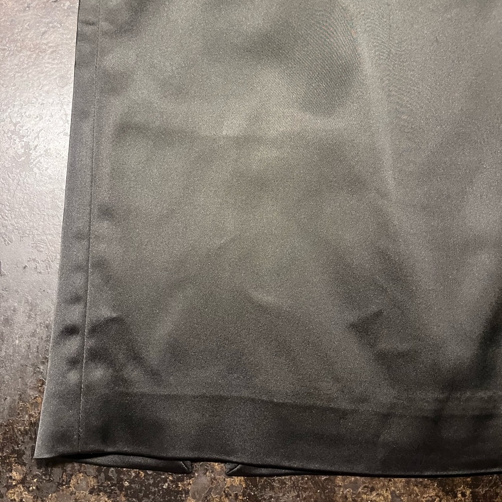 White House Black Market Heavy Lined Black Satin Skirt, 6 - Picture 14 of 14